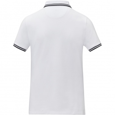 Logo trade promotional items picture of: Amarago short sleeve women's tipping polo